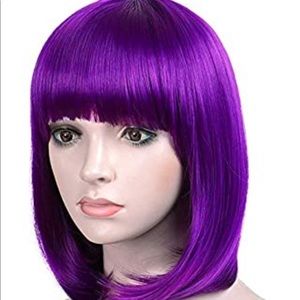 Purple wig
